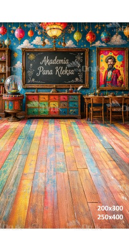 Tło fotograficzne „Akademia Pana Kleksa – kolorowa pracownia magicznych inspiracji” | 4155